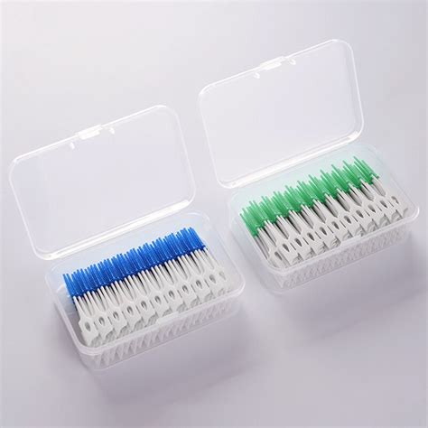 200 P S Silicone Interdental Escovas Super Macio Escova De Limpeza