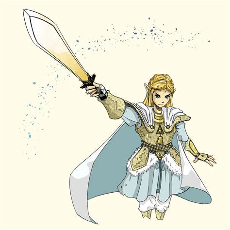 OC Zelda Hylian Knight Zelda