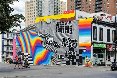 Street Art In Montréal The Mural Festival Snoopsmaus