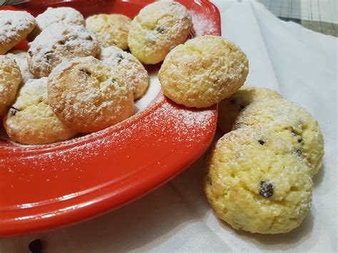 Biscotti Al Cocco Con Gocce Di Cioccolato Senza Glutine E Senza Lattosio