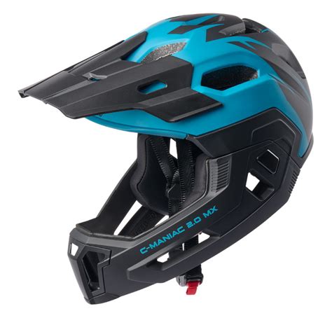 Cratoni C Maniac Mx Jr Youth Fullface Helmet Petrol Black Matt