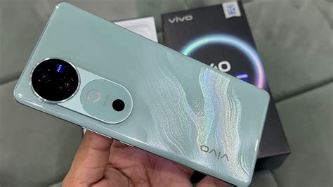 Vivo V40 Ganges Blue Unboxing First Look Review Vivo V40 5G