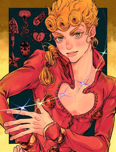 Giorno Giovanna Jojo No Kimyou Na Bouken And 1 More Drawn By