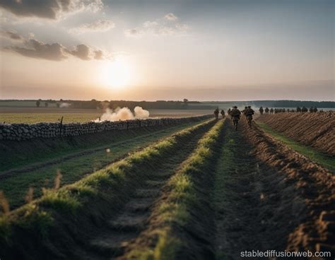 Ww1 Battlefield Empty Of Life A Soldiers Perspective Stable