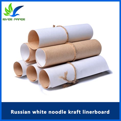 South African White Noodle Kraft Linerboard 115 250g HJH Kraft Paper