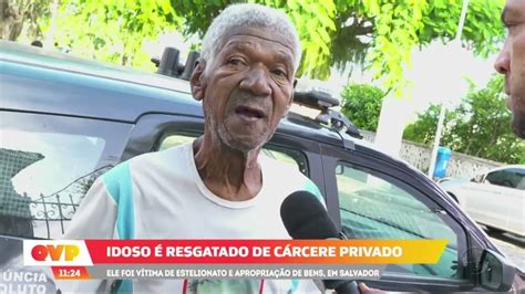 Vítima de estelionato Polícia resgata idoso de 75 anos mantido em