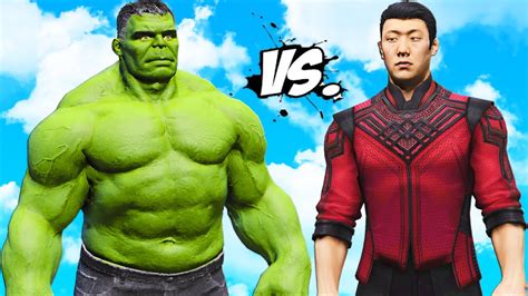 Hulk Vs Shang Chi Epic Battle Youtube