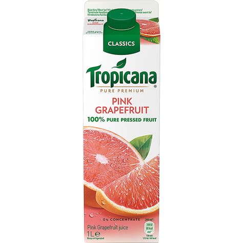 Tropicana Pure Premium Jus De Pamplemousse Rose Migros