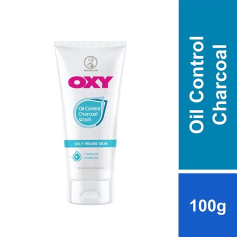 OXY Oil Control Charcoal Wash 100g Shopee Malaysia