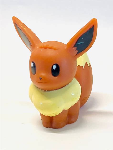 Eevee Mini Figure Doll Pocket Monster Very Rare From Japan Vintage Made