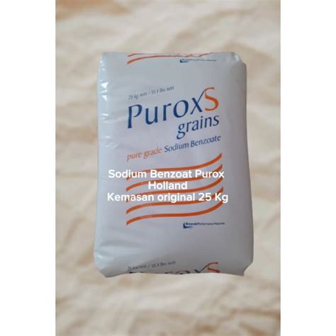 Jual SODIUM BENZOATE PUROX Bahan Tambahan Pangan Pengawet Makanan