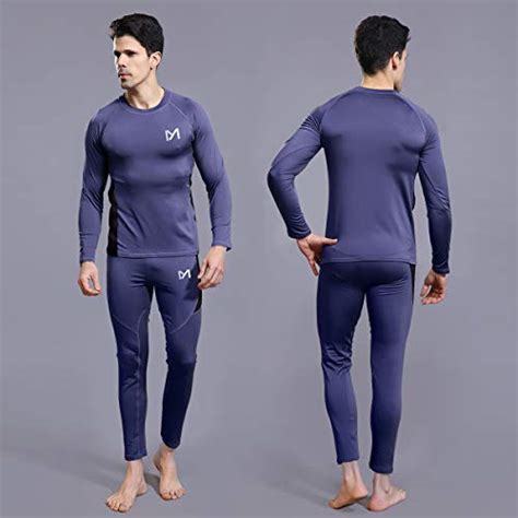 Men S Thermal Underwear Set Sport Long Johns Base Layer For Male