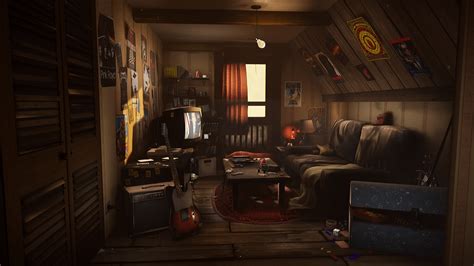 Artstation Play Room 3d Game Environment Model