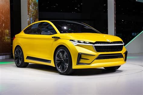 Skoda Vision Iv Electric Car With Longest Range