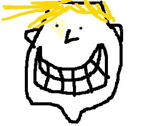 Gary Busey smiling. - Drawception