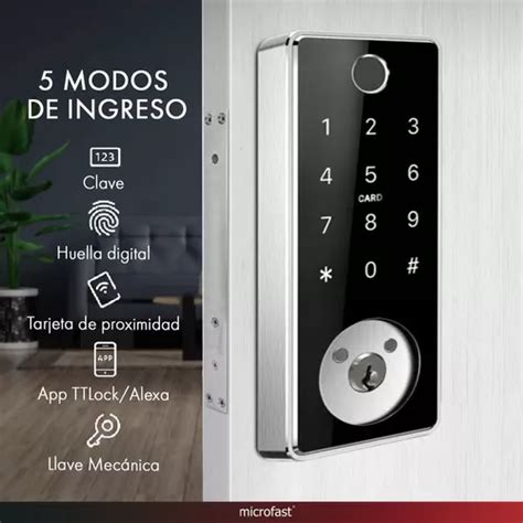 Cerradura Inteligente Wifi M Todos De Apertura Ttlock App