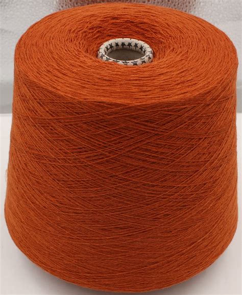 Yarn Cashmere For Knitting Machine Color Rust Cones Gr