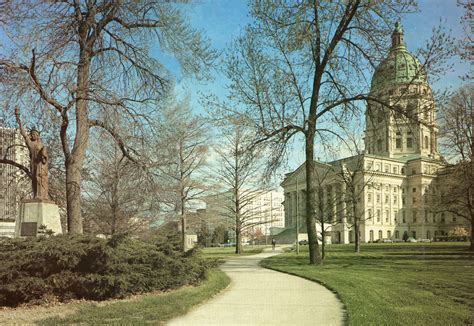 From the Archives: Kansas Capitol: Limestone, Marble & Murals