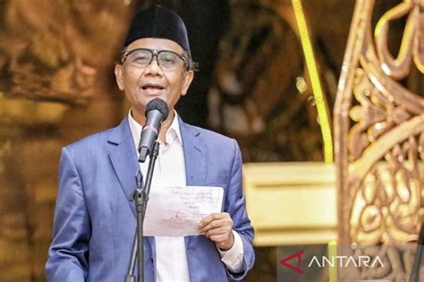 Mahfud Sebut Segera Bentuk Satgas Tppu Telusuri Transaksi Janggal Rp