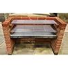 Sunshinebbqs Extra Large Stainless Steel Diy Brick Bbq Kit Cm X Cm