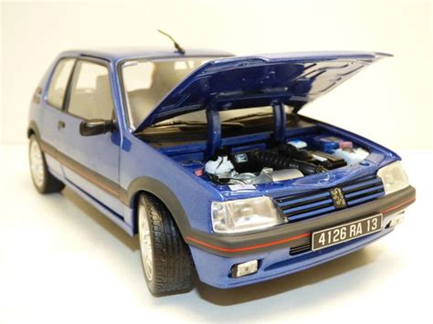 Norev 1 18 Peugeot 205 GTI Blau Peugeot 205 GTI 1 9 Catawiki