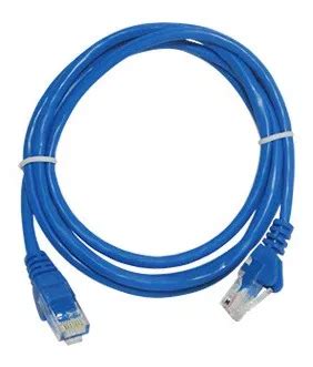 Cabo De Rede 5 Metros Internet Crimpado Rj45 Cat5e Azul