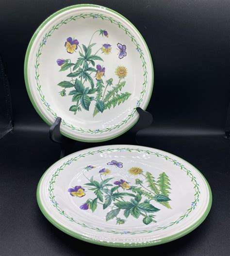 Mikasa Studio Nova Garden Bloom Set Of Dinner Plates Flowers