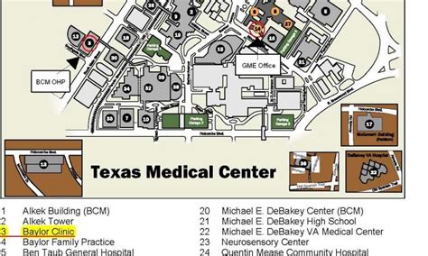 Houston Texas Medical Center Map - Get Latest Map Update