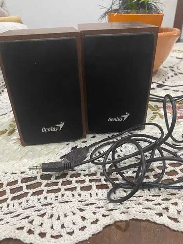 Busca Parlantes Pc Genius Sp Hf Usb Laterales De Madera A La