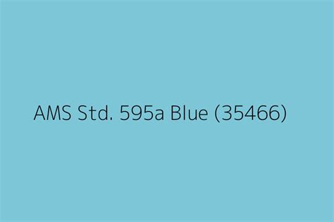 Ams Std A Blue Color Hex Code