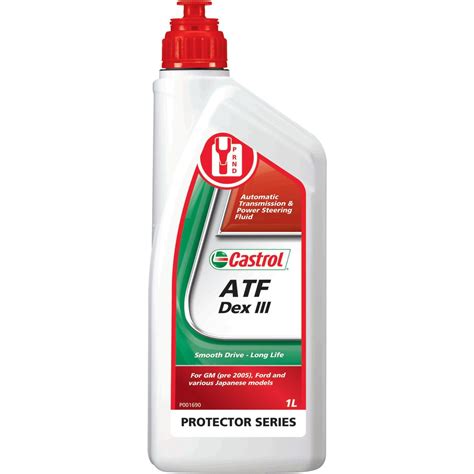 Castrol Atf Dex Iii Automatic Transmission Fluid 1l 3381100 Castrol