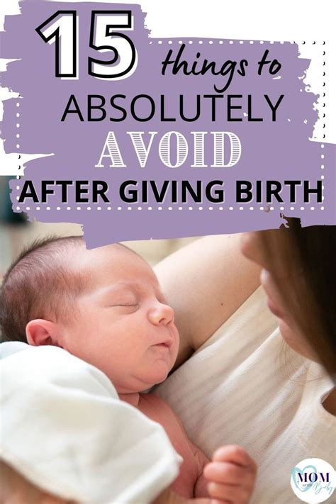 If You Want To Have The Most Smooth Postpartum Recovery Possible After Giving Birth Make Sure