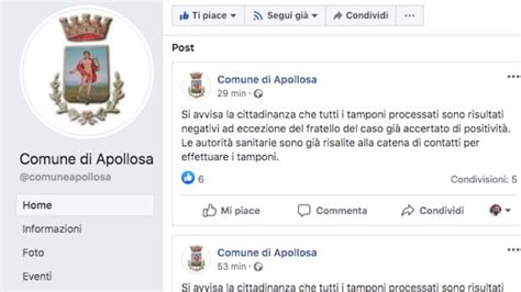 Coronavirus Secondo Caso Positivo Ad Apollosa Ottopagine It Benevento