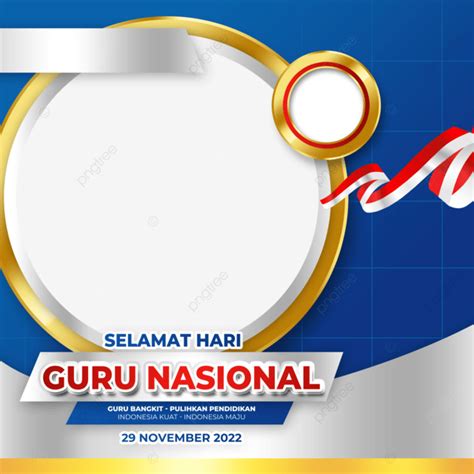 Twibbon Hari Guru Nasional 2022 Dan Hut Pgri Ke 77 Twibbon Hari Guru