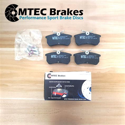 Ford Focus Mk St Front Rear Mtec Brake Discs Mtec Pads