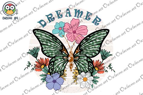 Dreamer Retro Sublimation Graphic By Owlsome Art Creative Fabrica