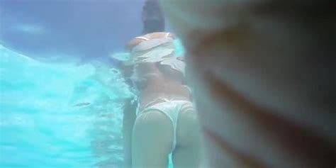 White Bikini Swimming Tnaflix
