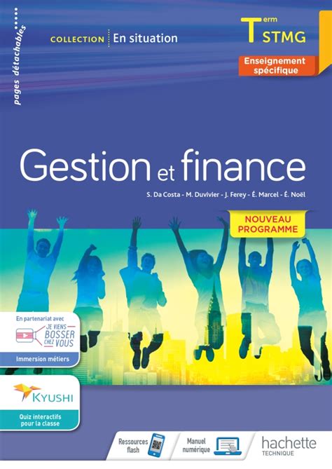 En situation Gestion et Finance Terminale STMG cahier de l élève Éd