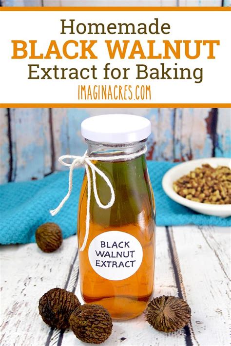 This Homemade Black Walnut Extract Will Elevate Your Baking With Deep