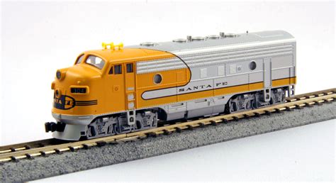 N Scale Kato Usa 176 2125 Locomotive Diesel Emd F7 Sant