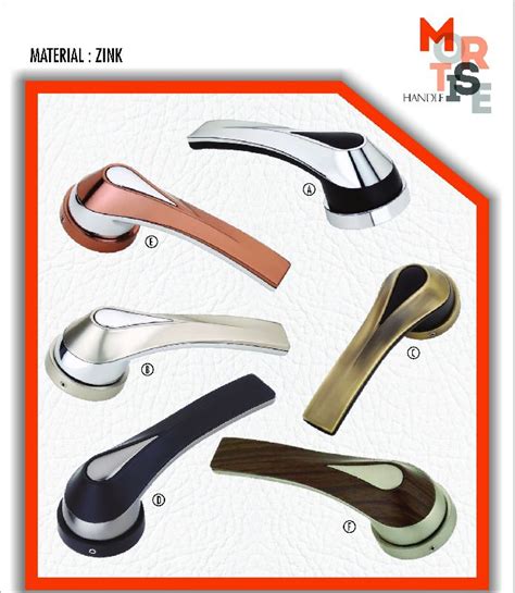 M 1008 Zink Rose Mortise Door Handles Feature Durable Fine Finished Perfect Strength Rust