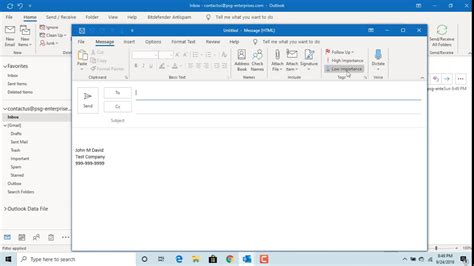 How To Set Importance For An Email In Outlook Office 365 Youtube