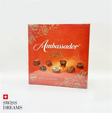 Cailler Ambassador Pralines Chocolate Box Swiss Dreams