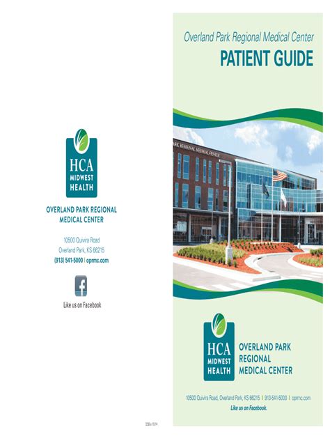 Fillable Online Overland Park Regional Medical Center Patient Guide ...