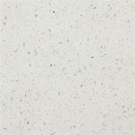 White Sparkle Artificial Quartz Stone Countertop