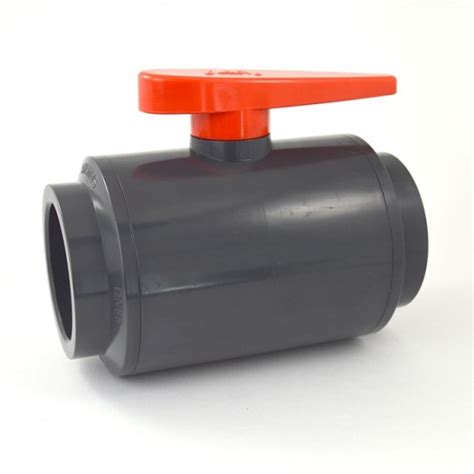 4 Sch 80 PVC Compact Ball Valve EPDM SOC X SOC