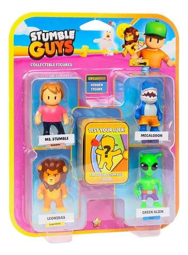 Stumble Guys Blister Con Cinco Figuras De 5 5 Cm Sg2040 Envío gratis