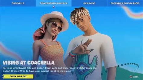 Fortnite Item Shop April 13 2023 NEW Vibing At Coachella Bundle