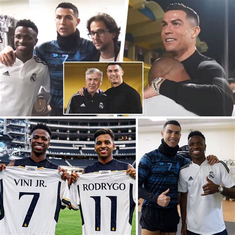 Because Hes My Idol Vinicius Jr Pays Tribute To His Idol Cristiano