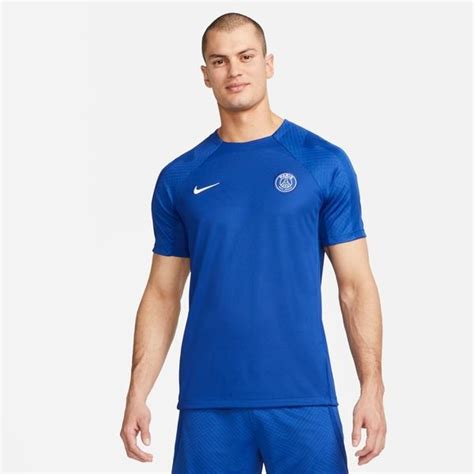 Paris Saint Germain T Shirt D Entra Nement Dri Fit Strike Bleu Royal